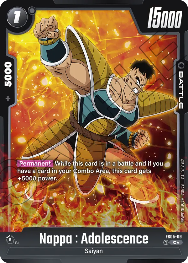 Nappa : Adolescence, FS05-09-p1