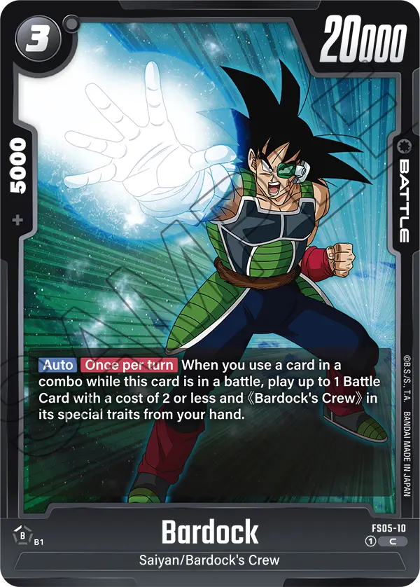 Bardock, FS05-10
