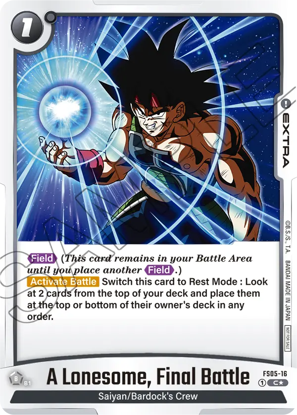 A Lonesome, Final Battle, FS05-16-p1
