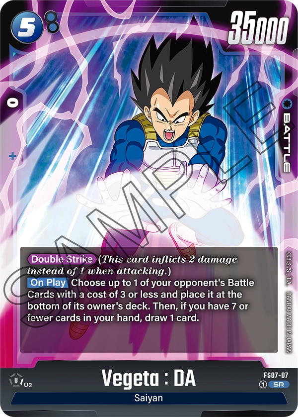 Vegeta : DA, FS07-07