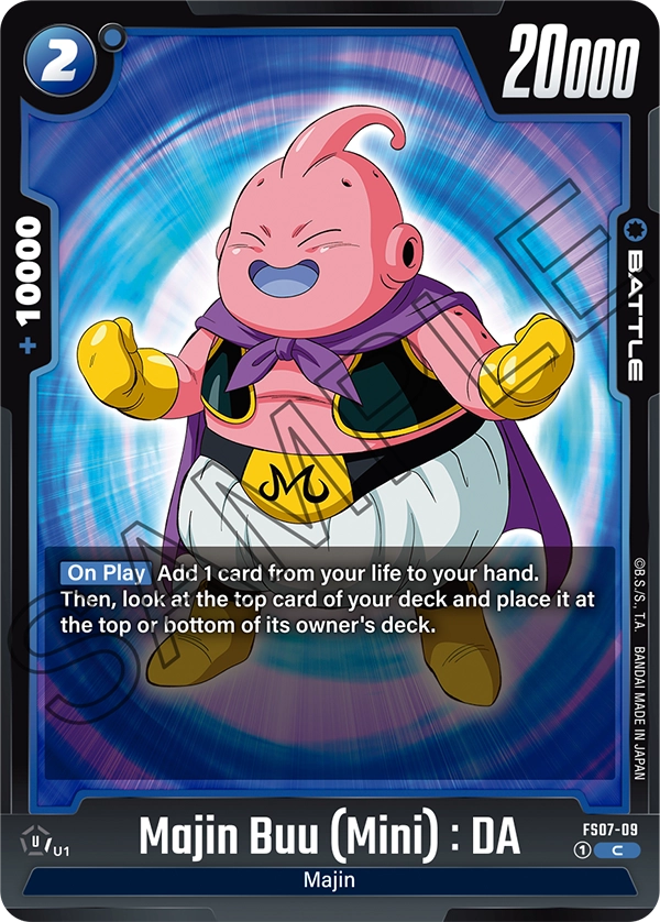 Majin Buu (Mini) : DA, FS07-09