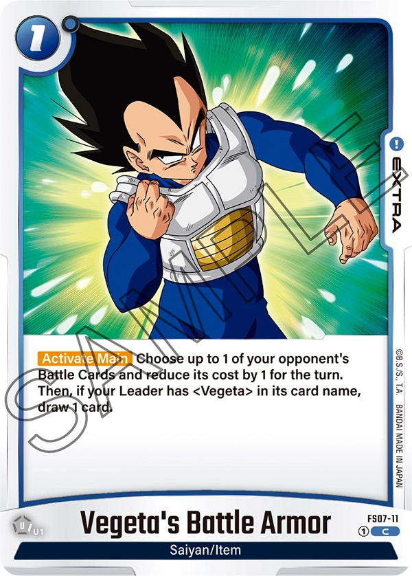 Vegeta's Battle Armor, FS07-11