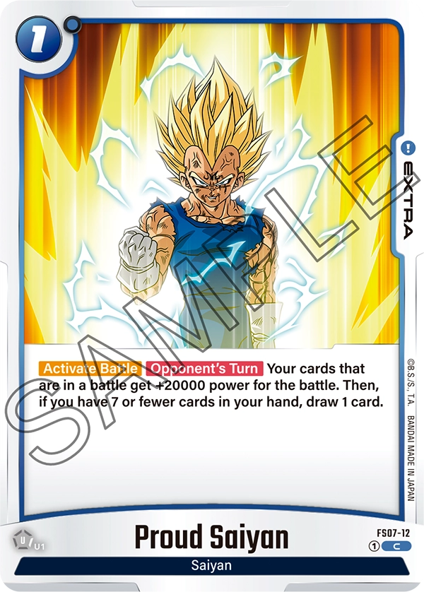 Proud Saiyan, FS07-12