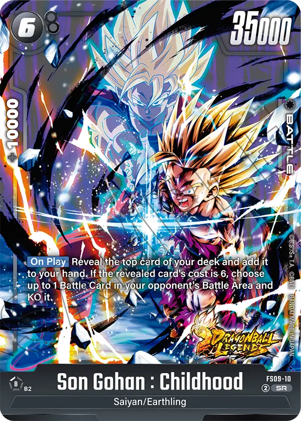 Son Gohan : Childhood, FS09-10