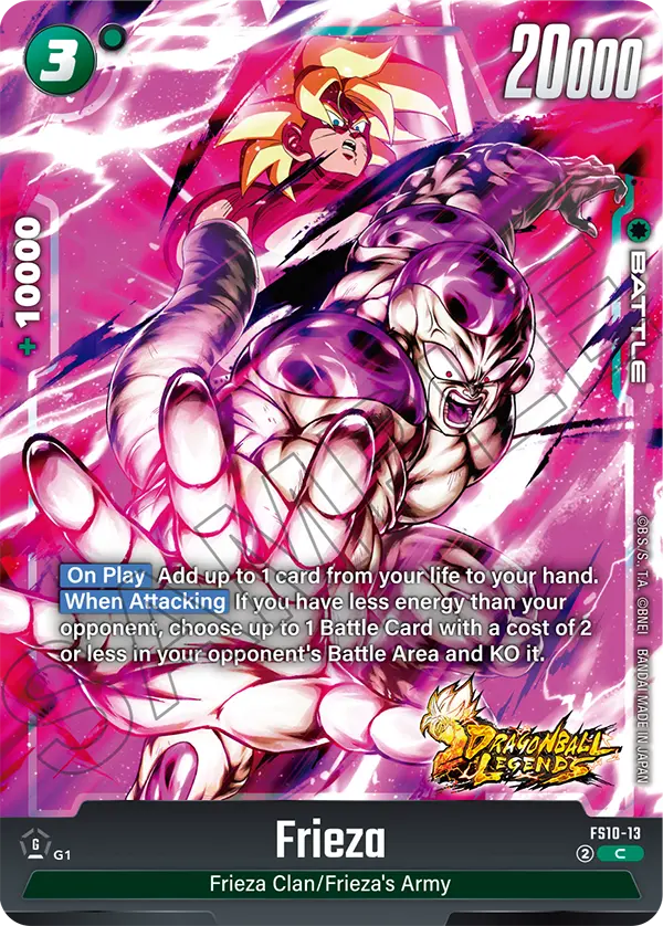Frieza, FS10-13