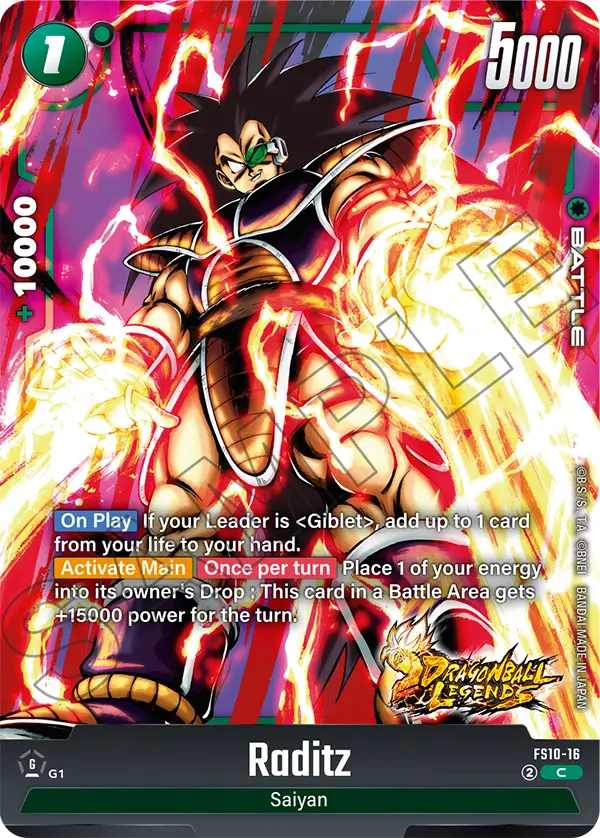 Raditz, FS10-16