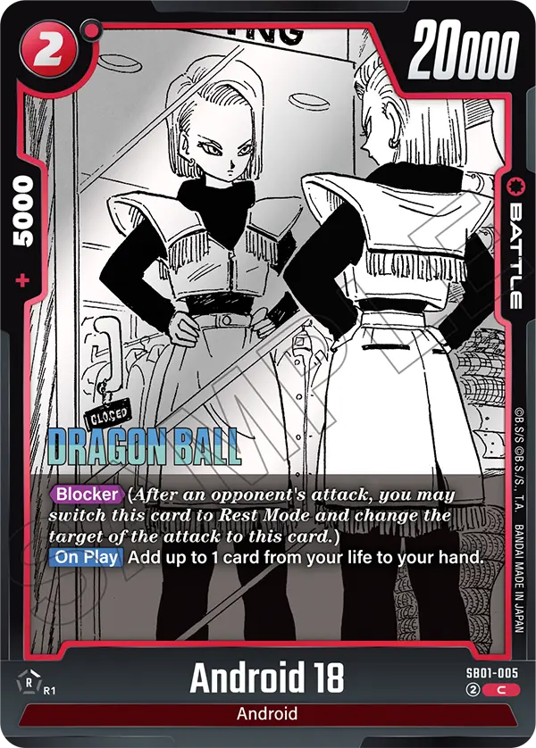 Android 18, SB01-005