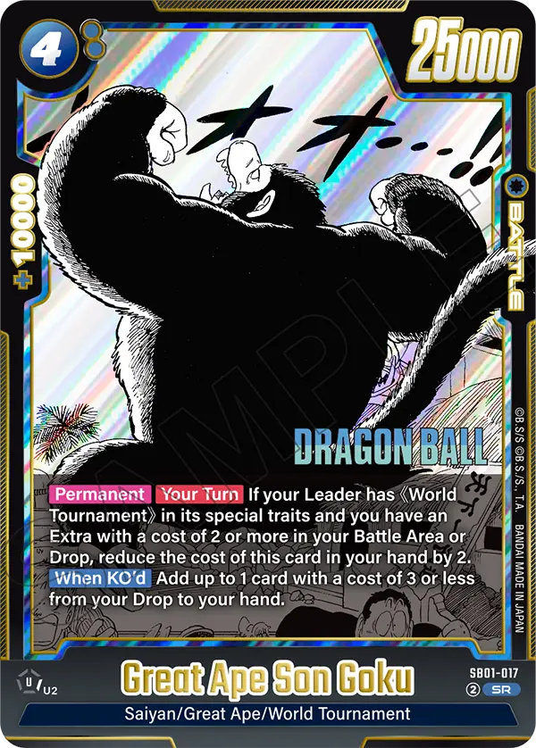 Great Ape Son Goku, SB01-017
