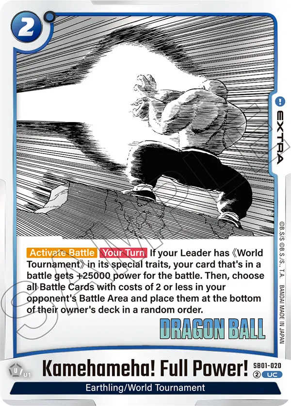 Kamehameha! Full Power!, SB01-020