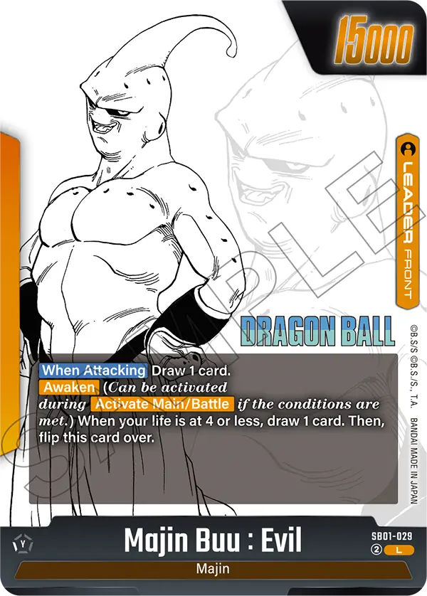 Majin Buu : Kid, SB01-029