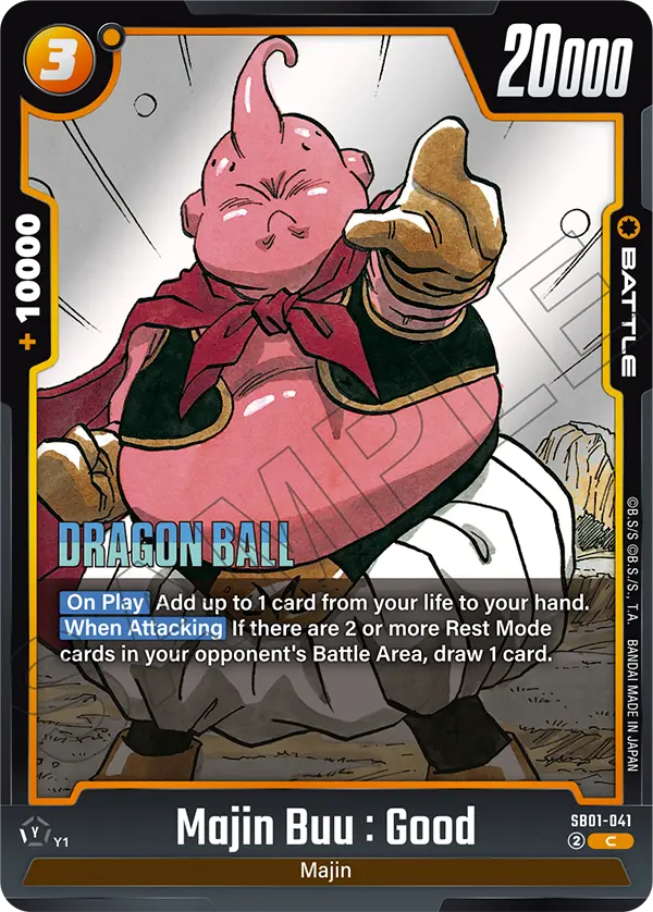 Majin Buu : Good, SB01-041