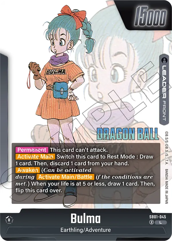 Bulma, SB01-045